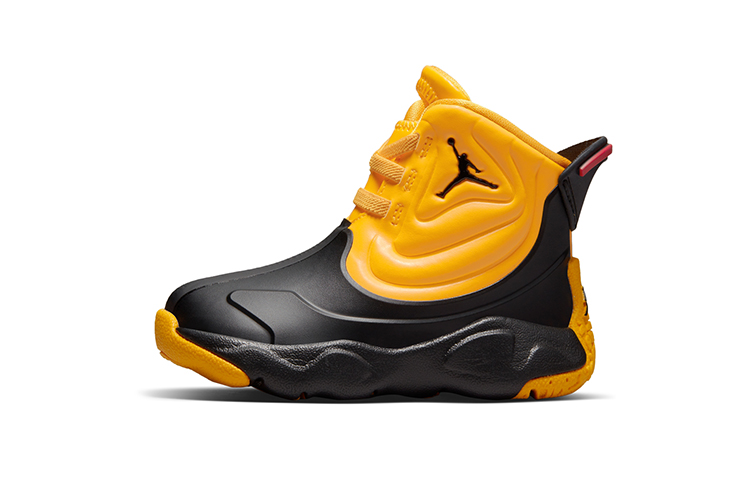 Ботинки Jordan Drip 23 (черно-желтые)