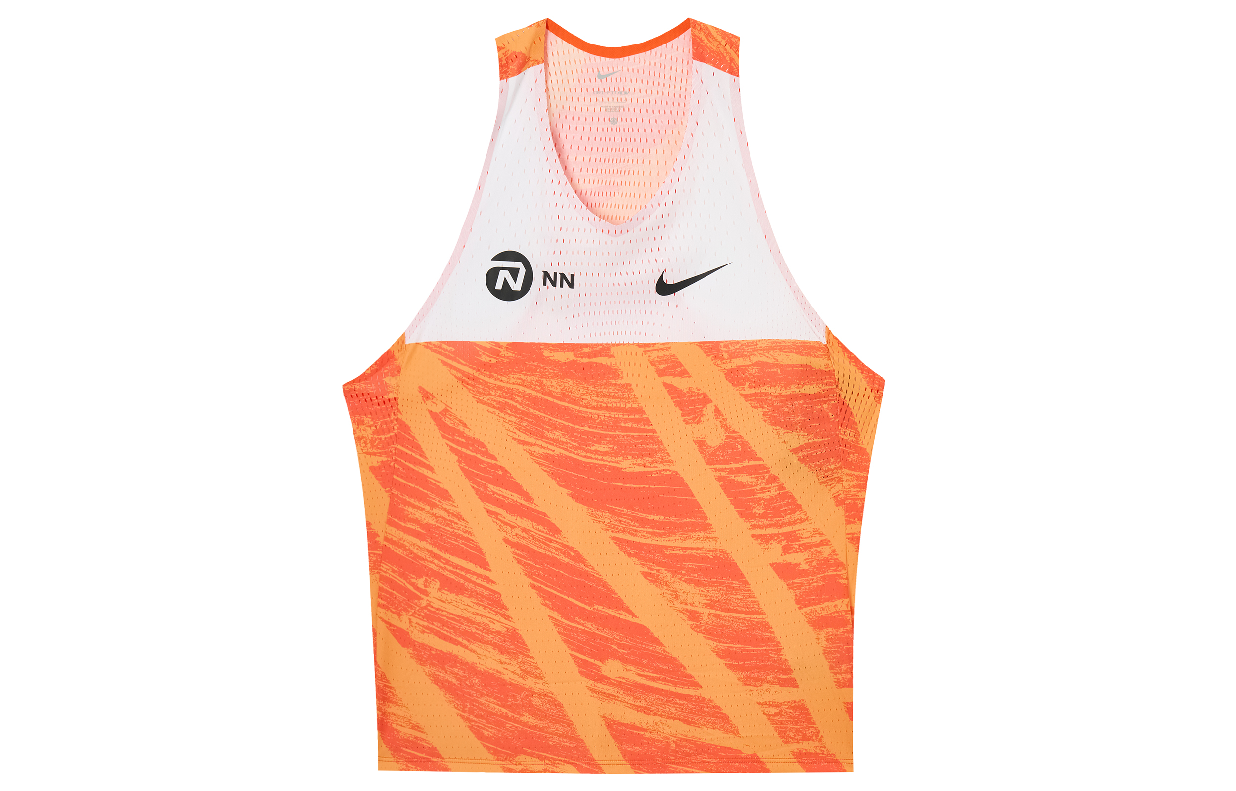 Nike AEROSWIFTDri FIT ADV Running Tank Top Men’s Team Orange/White/Black