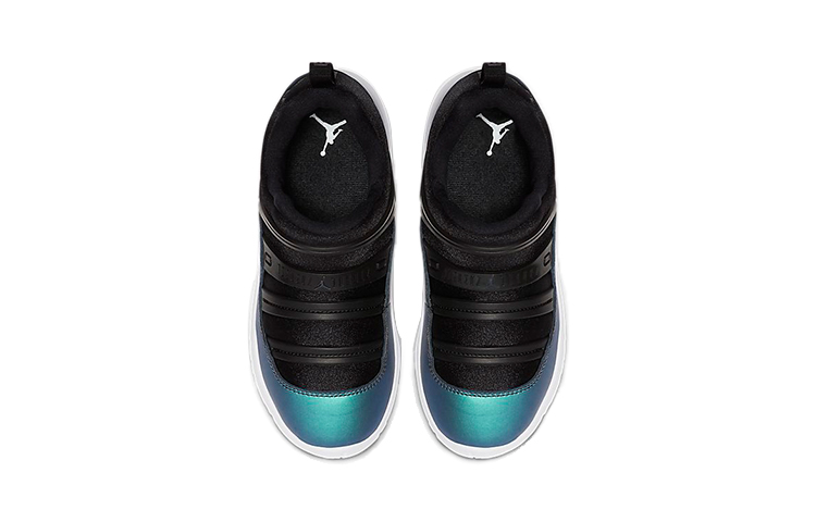 Кроссовки Jordan Air Jordan 11 Retro Little Flex (сине-черные) — фото 5