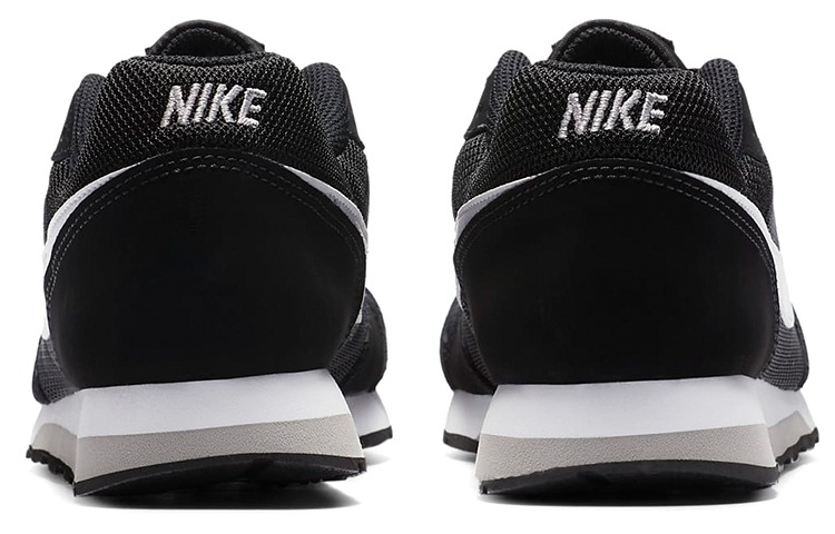 Кроссовки Nike NikeMD Runner 2 (черно-белые) — Чёрный / белый — фото 8