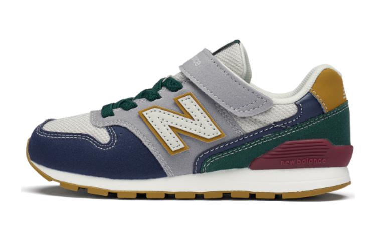 Детские кроссовки New Balance 996 (темно-сине-зеленые)