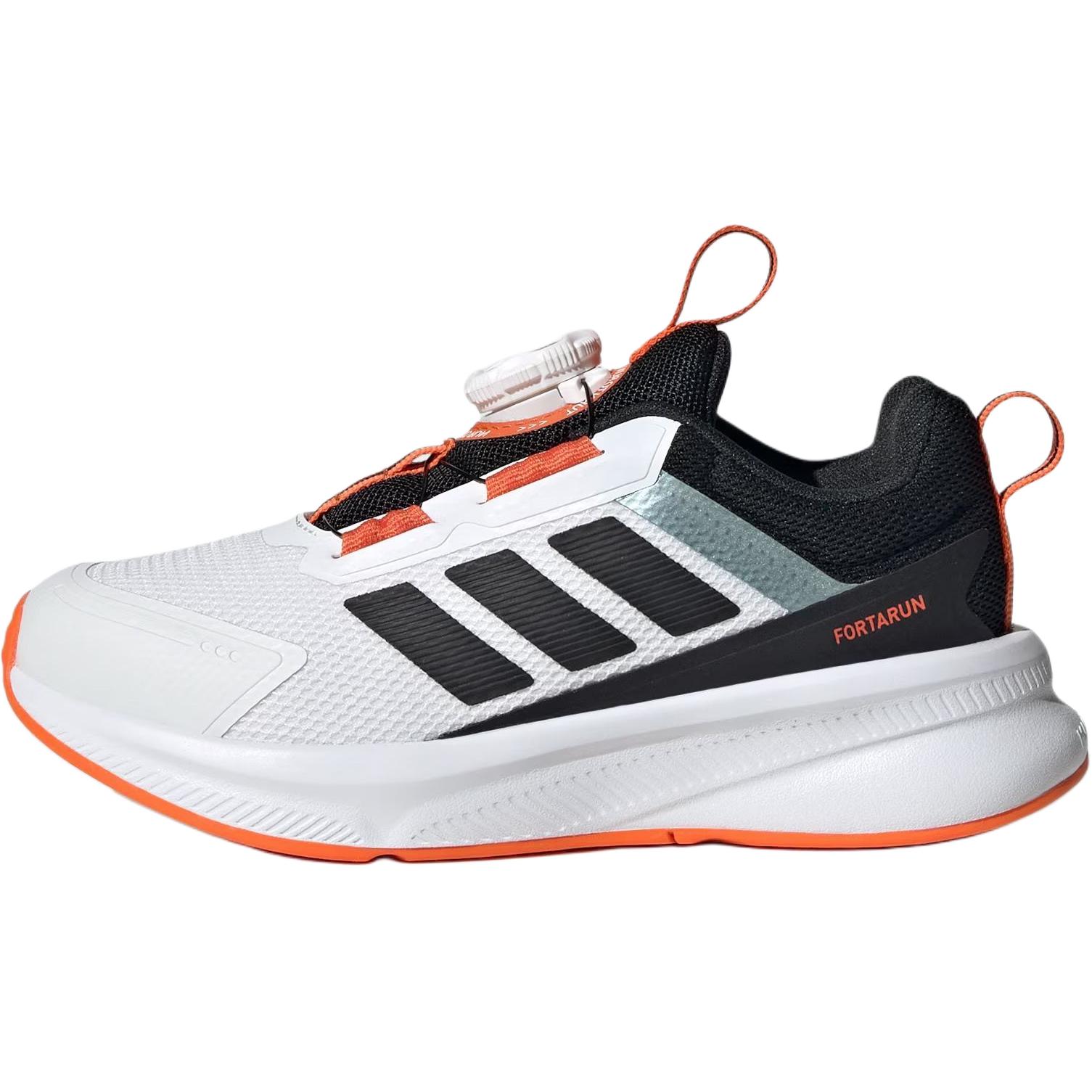 Детские кроссовки adidas FORTARUN 4.0 (черно-белые)