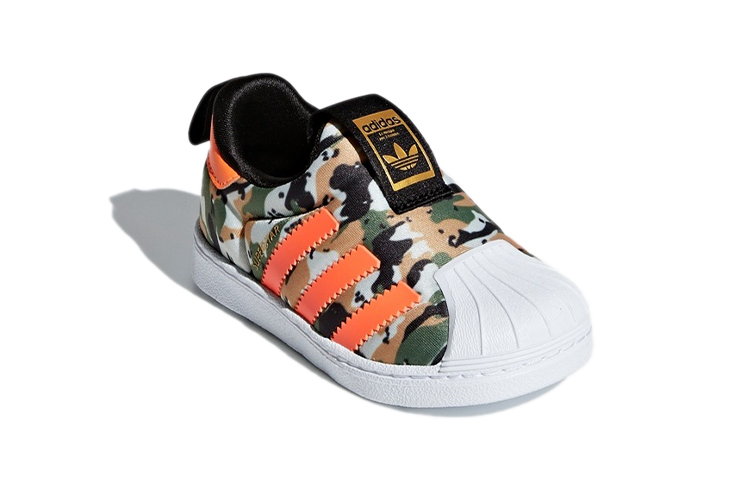 Кеды adidas originals Superstar 360 I (оранжево-белые) — фото 3
