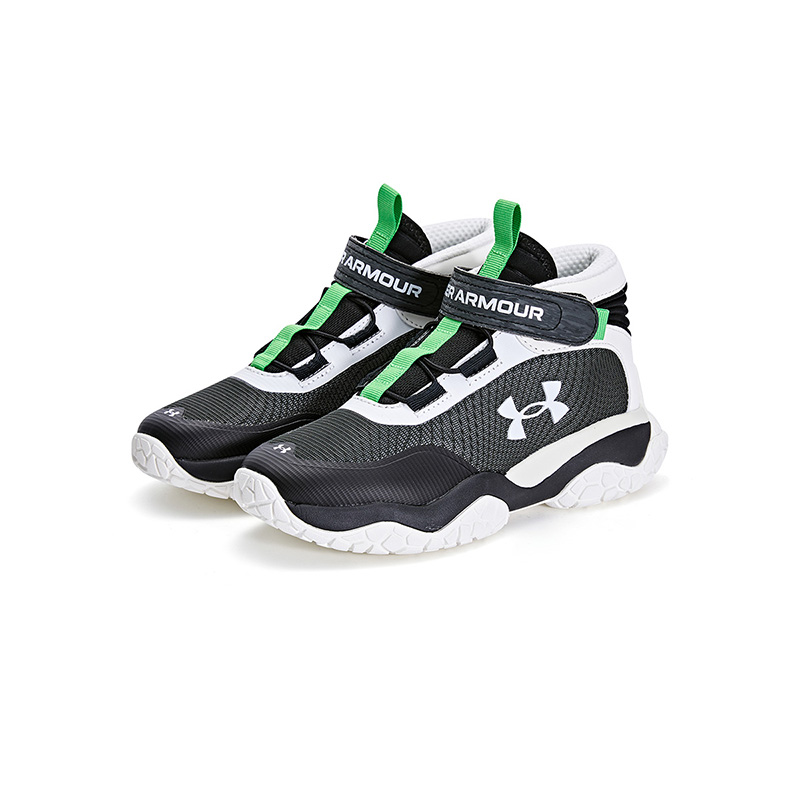 Кроссовки Under Armour (черно-бело-серые)