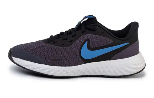 Nike Revolution 5 Low-Top Black/Blue GS