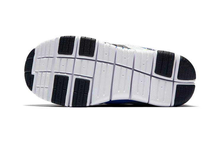 Кроссовки Nike Dynamo Free BP (черно-сине-серебряные) — фото 5