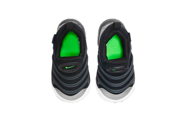 Детские кроссовки Nike Dynamo Free (черно-зеленый) — фото 6