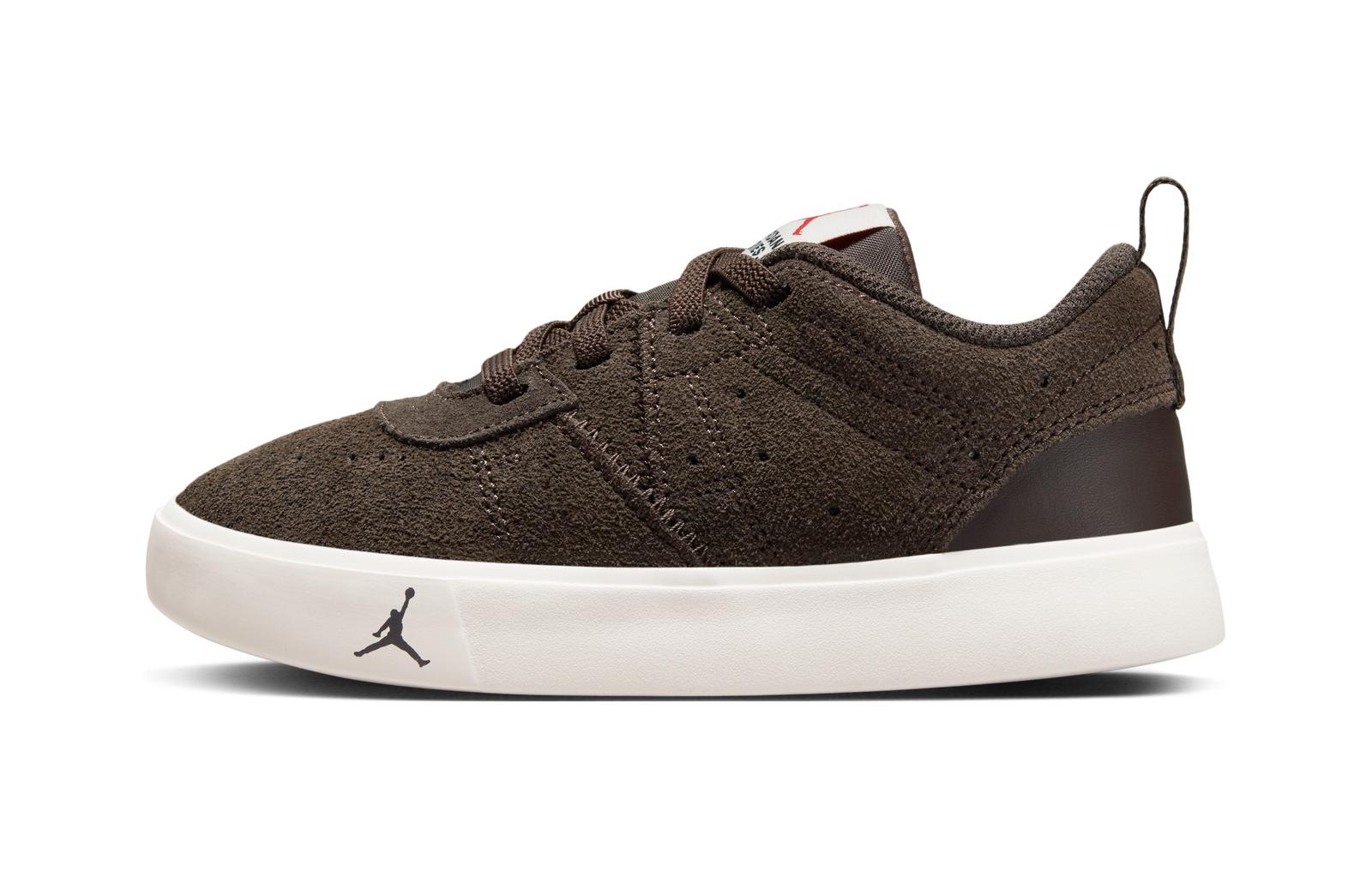 Детские кеды Jordan Series ES ALT (темно-коричневые)