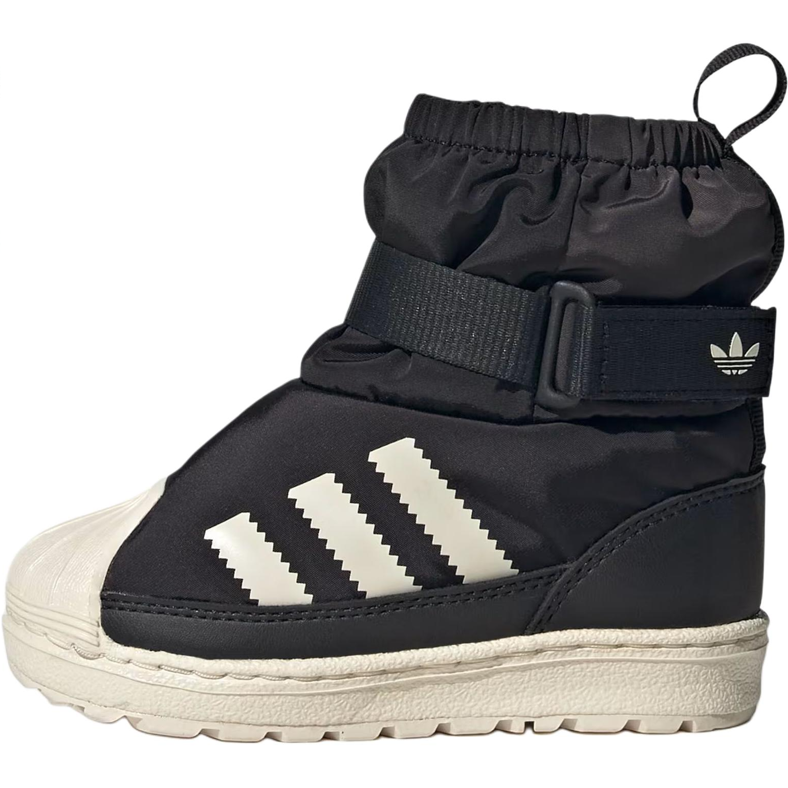 Детские кроссовки adidas adidas originals SUPERSTAR 360 (черно-белые)