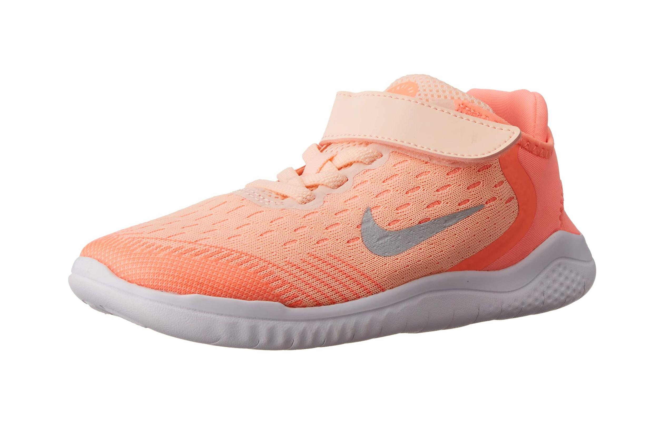 Детские кроссовки Nike Nike Free RN (оранжево-белые)