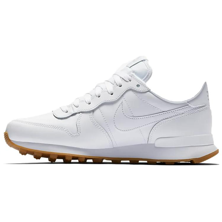 Nike Internationalist Cushioning Slip Resistant Low top Casual Shoes White Unisex