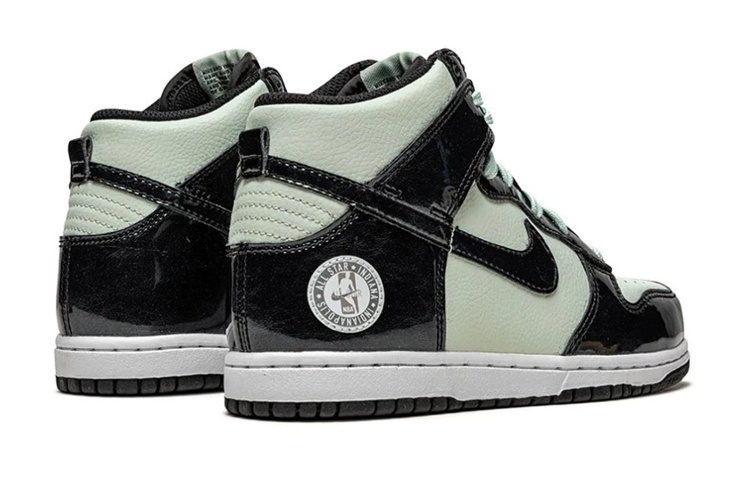 Детские кроссовки Nike Dunk Barely Green (мятно-зеленые) — фото 6