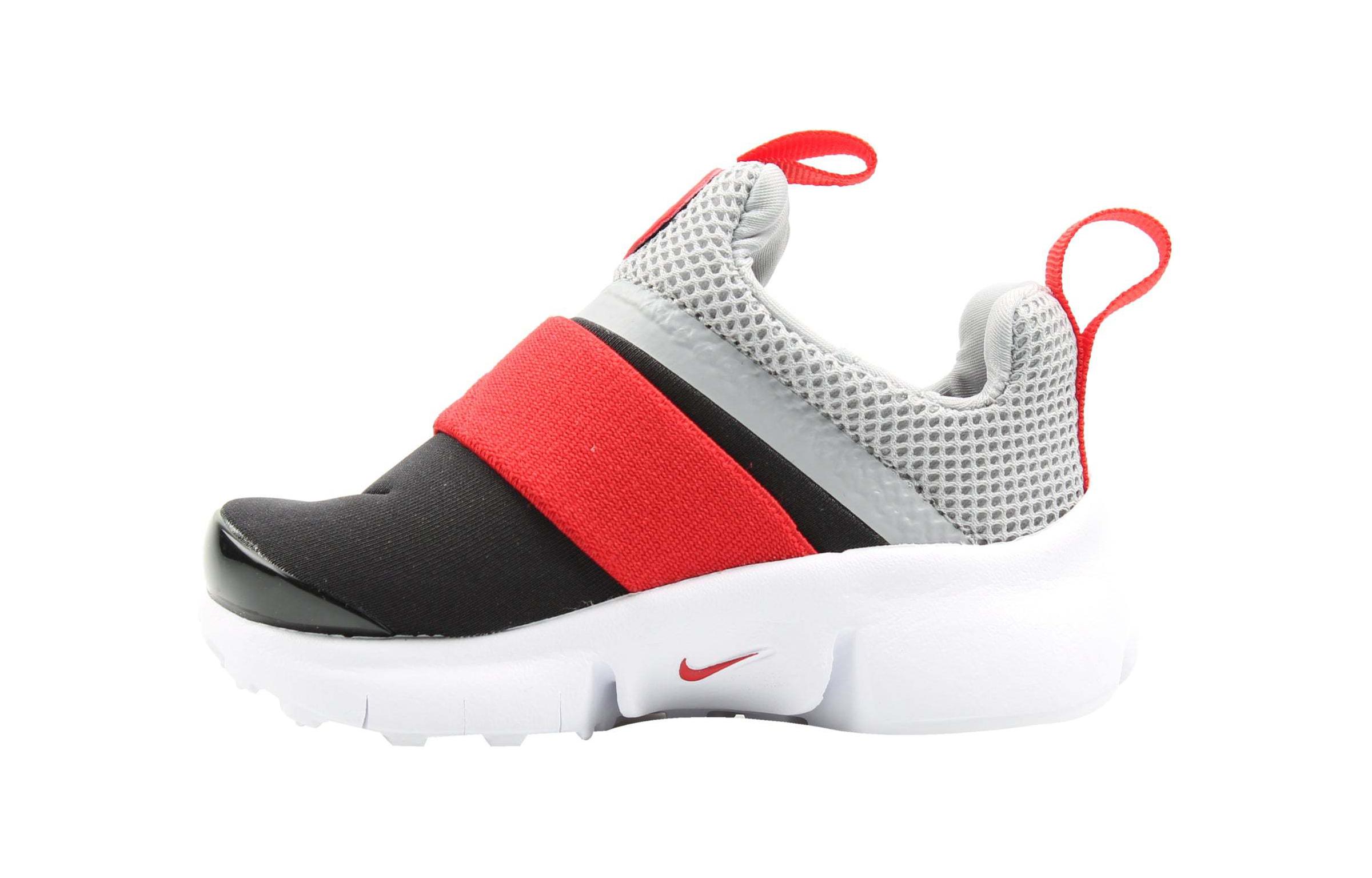 Детские кроссовки Nike Nike Presto Extreme (серо-красные)