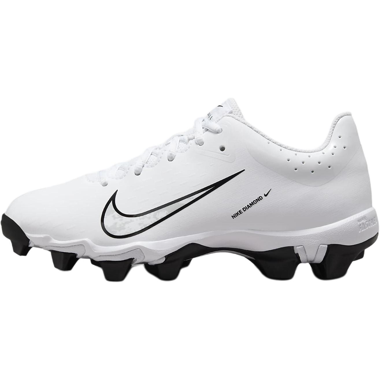 Детские кроссовки Nike Hyperdiamond 4 Keystone (бело-черные)
