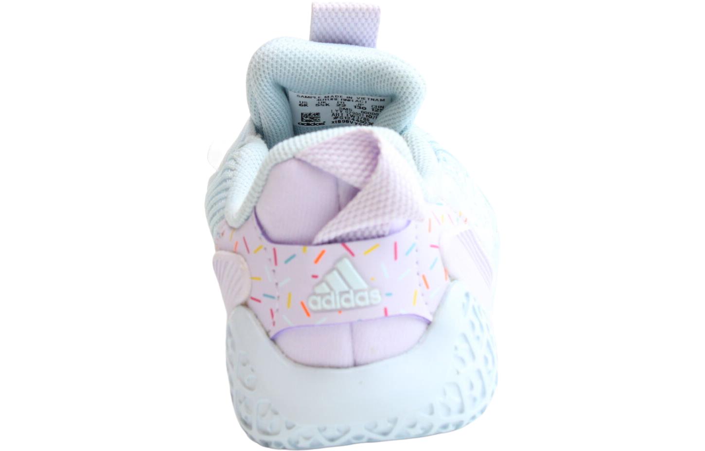 Детские кроссовки adidas 4Uture Rnr (белый / синий) — фото 3
