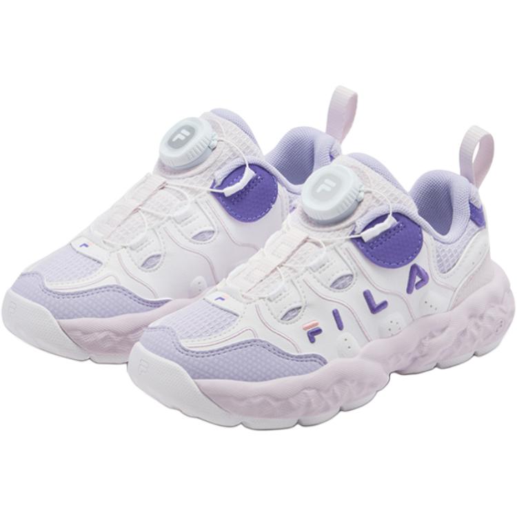 Детские кроссовки Fila KIDS Heritage-FHT MUFFIN (белые) — 黑/太空银/永恒蓝/浆果蓝/淡灰黄/水貂棕/斐乐白/石南紫 — фото 15