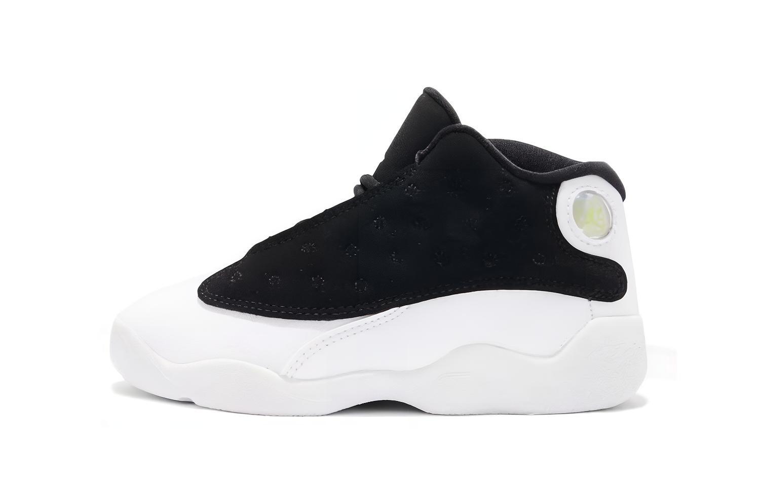 Детские кроссовки Jordan Air Jordan 13 Retro (черно-белые)