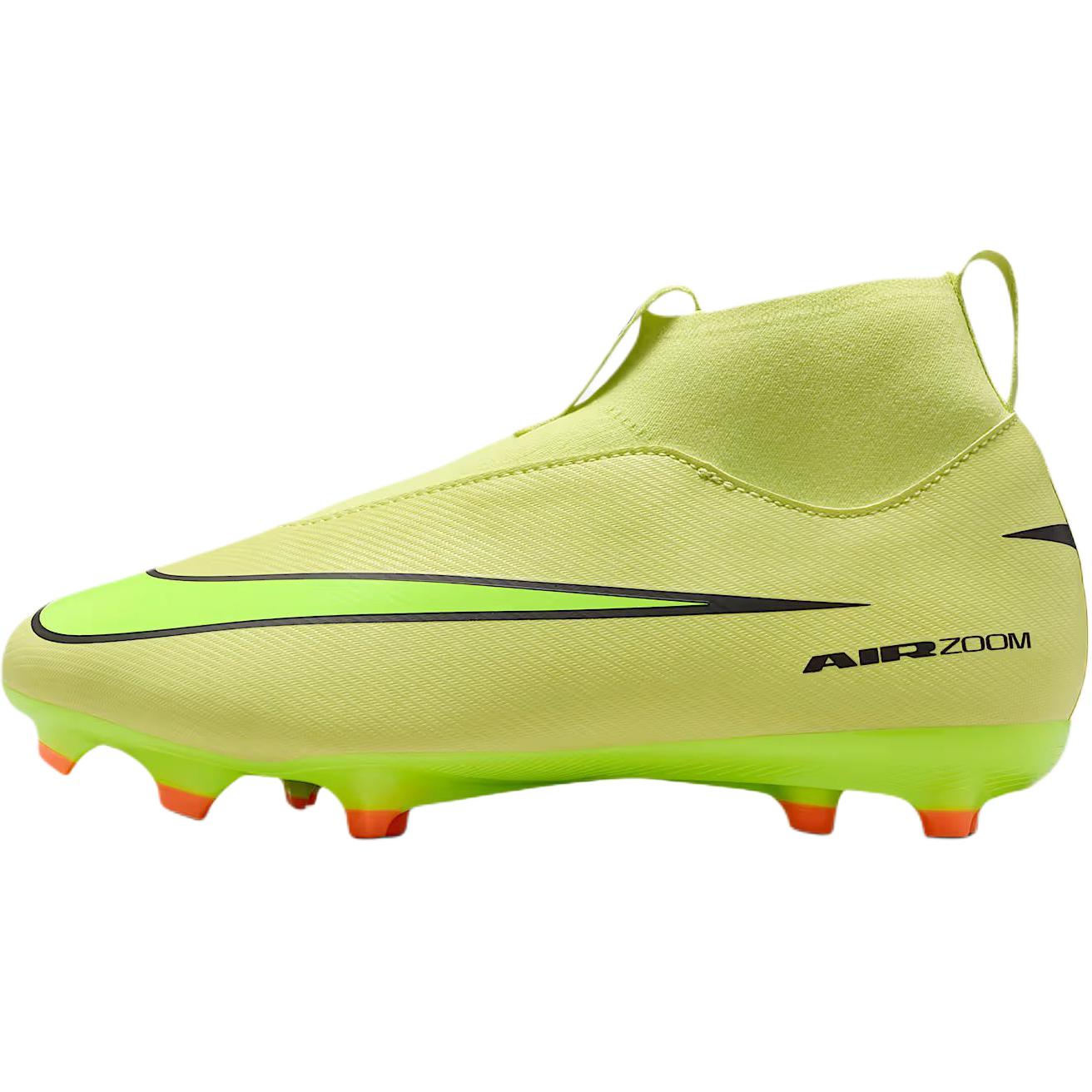 Детские бутсы Nike Mercurial Superfly 10 Academy MG (зеленые)