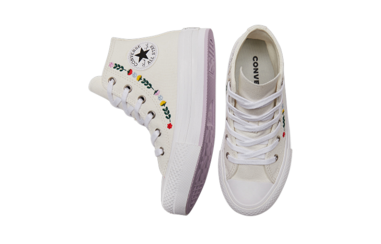 Детские кеды Converse All Star Lift (белый) — фото 4
