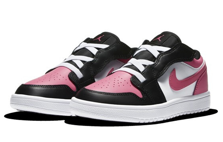 Детские кроссовки Jordan Air Jordan 1 Low Alt (черно-розовый) — Чёрныйрозовый — фото 4