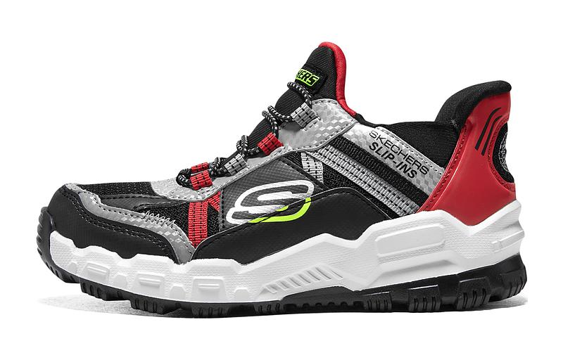 Кроссовки Skechers Slip-Ins (черно-красные)