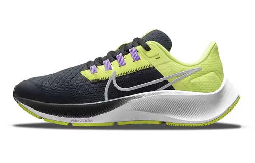 Nike Pegasus 38 Slip Resistant Cushioning Abrasion Resistant Low top Running Shoes Black Green Unisex