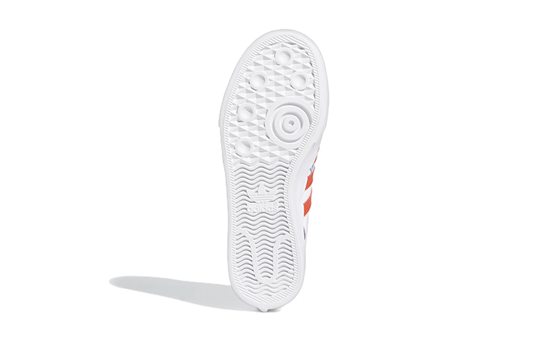 Кеды adidas originals Nizza (бело-оранжевый) — Белый / оранжевый — фото 8