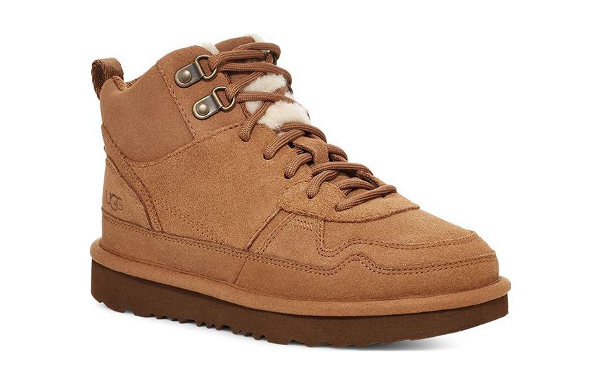 Ботинки UGG (каштановые) — фото 3