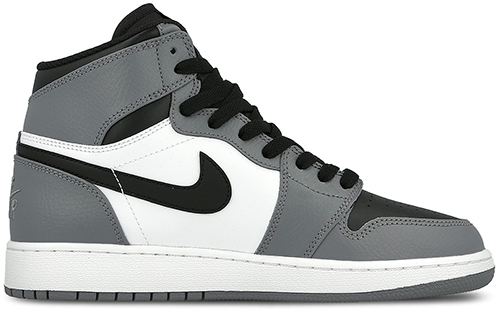 Кеды Jordan Air Jordan 1 Retro High Rare Air (серые) — 酷灰/黑/白 — фото 3