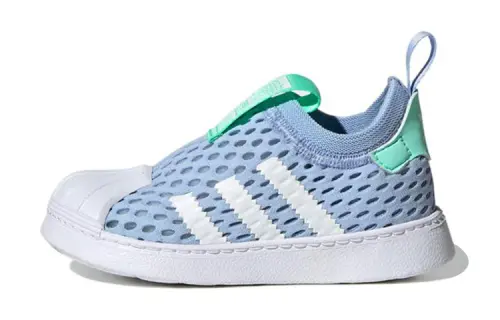 Adidas originals SUPERSTAR 360 360 2.0 low top children's sneakers blue and white for children