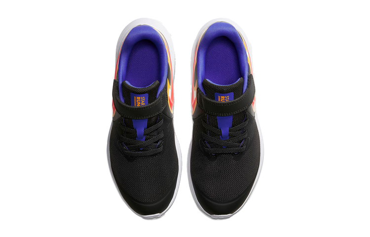 Кроссовки Nike Star Runner 2 Fire (фиолетовые) — 暗烟灰/波斯紫/欧皮特黄/激光红 — фото 4