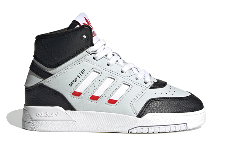 Детские кеды adidas originals Drop Step EL J (черно-серые) — Чёрныйсерый — фото 6