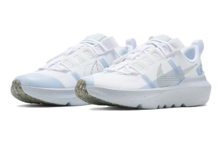 Кеды Nike Crater Impact (бело-синий) — Белый / / синий — фото 5