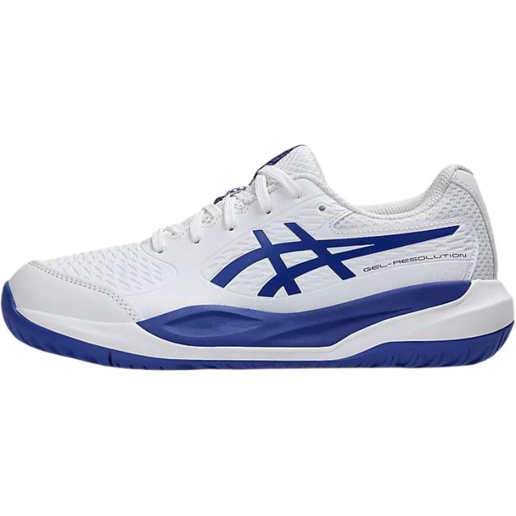 Детские кроссовки ASICS GEL-RESOLUTION X (бело-синие)