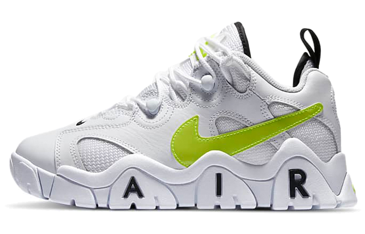 Nike Air Barrage Low White Black Volt GS