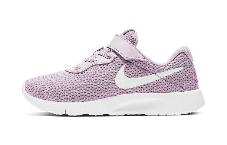 Nike Tanjun non-slip and wear-resistant children's casual shoes, light purple, small and medium-sized children