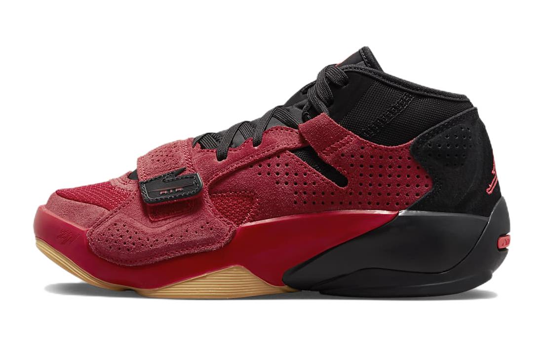 Кроссовки Jordan Zion 2 (красно-черные)