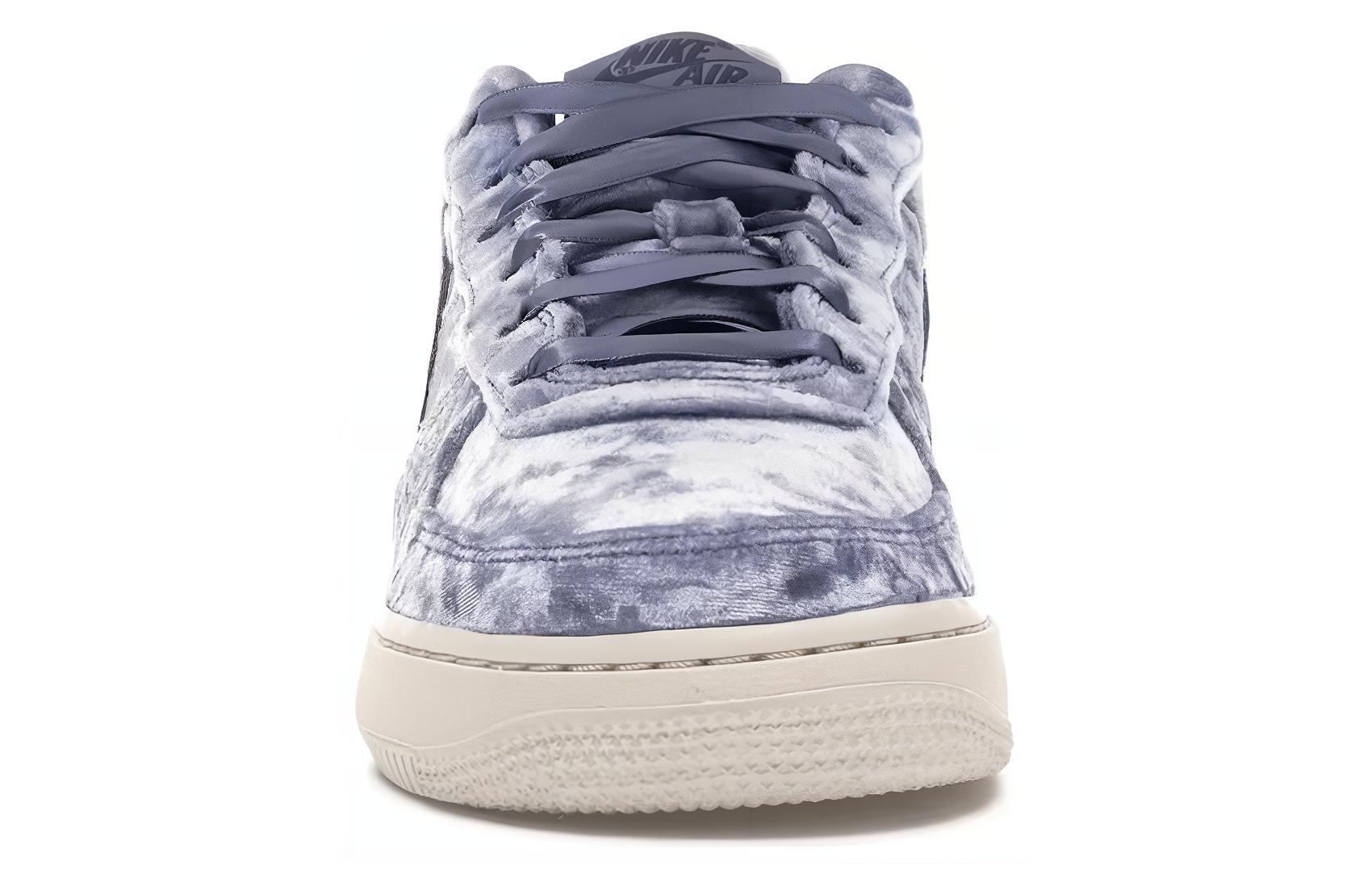 Кроссовки Nike NikeAir Force 1 Dark Sky Blue GS (синий / белый) — фото 6