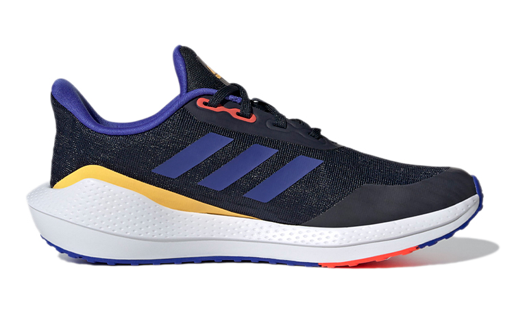 Детские кроссовки adidas EQ21 Run J (синие) — 墨水蓝 — фото 2