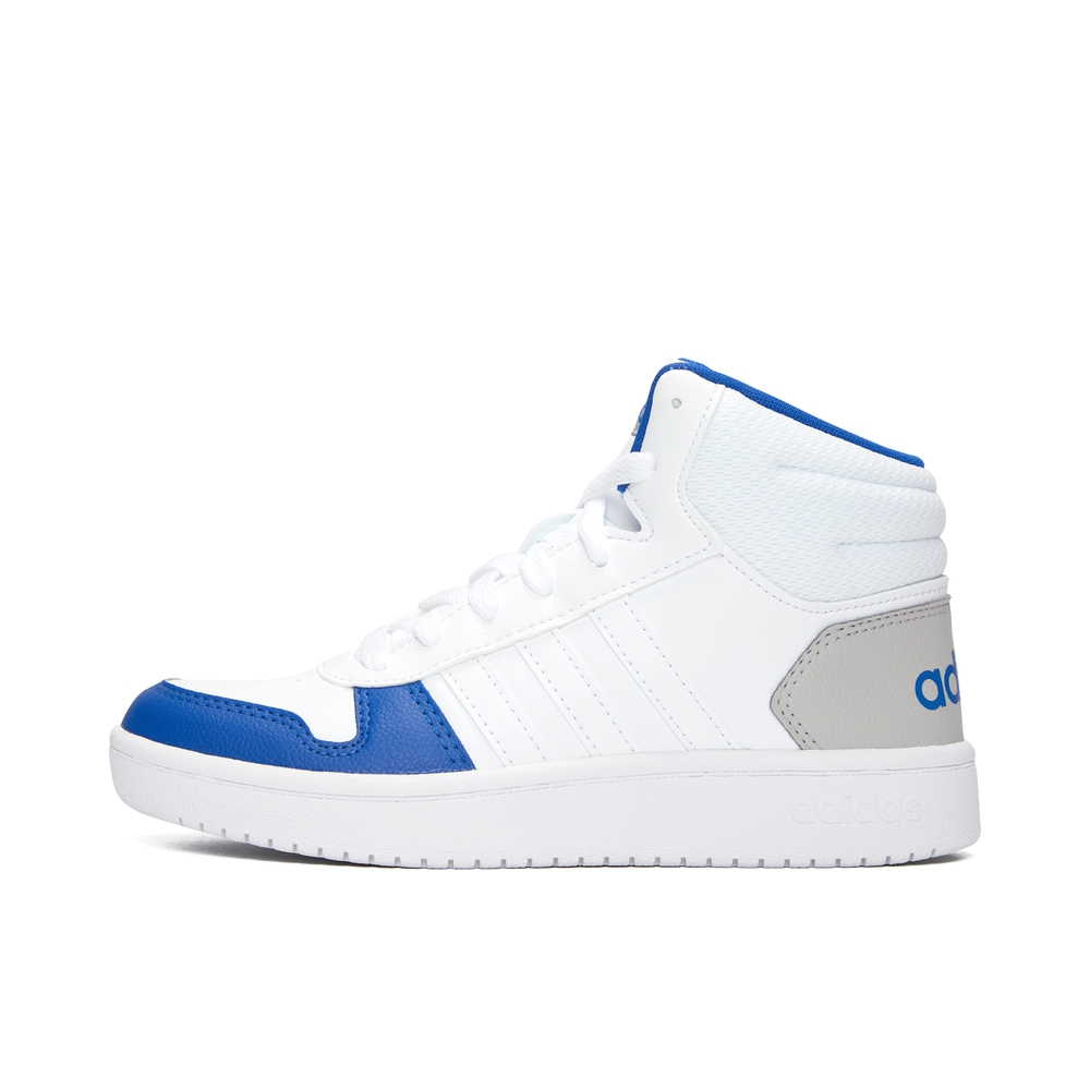 Кеды adidas neo Hoops 2.0 K (бело-синие)