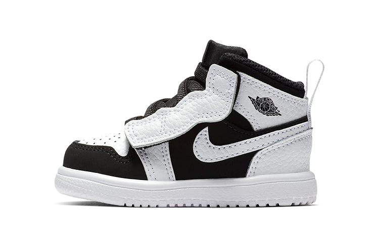 Высокие кеды Jordan Air Jordan 1 TD (черно-белые)