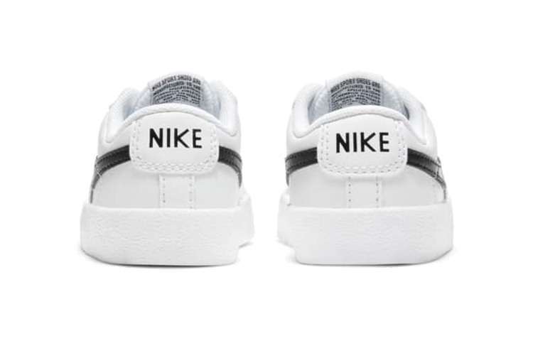 кеды Nike Blazer (бело-черный) — фото 6