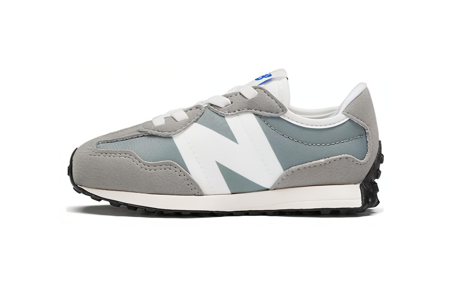 Детские кроссовки New Balance 327 (серо-зеленые)