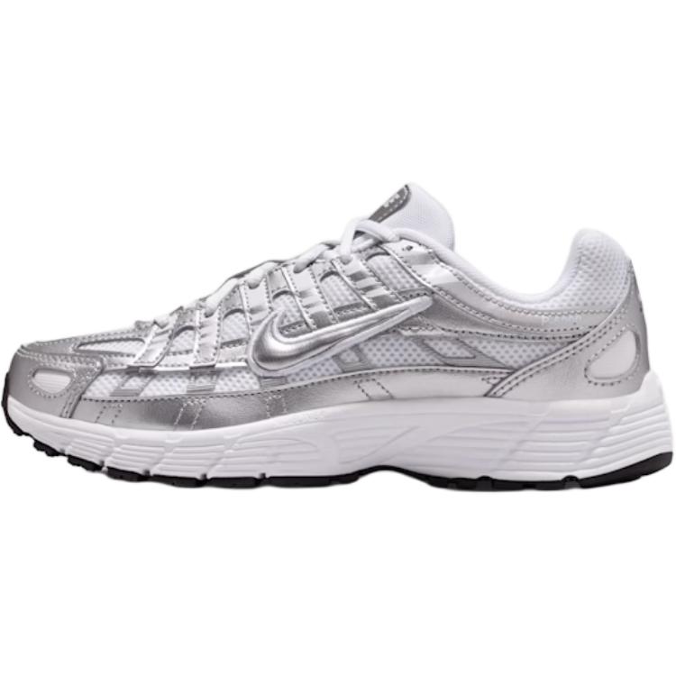 Кроссовки Nike NikeP-6000 (серебристо-серые)