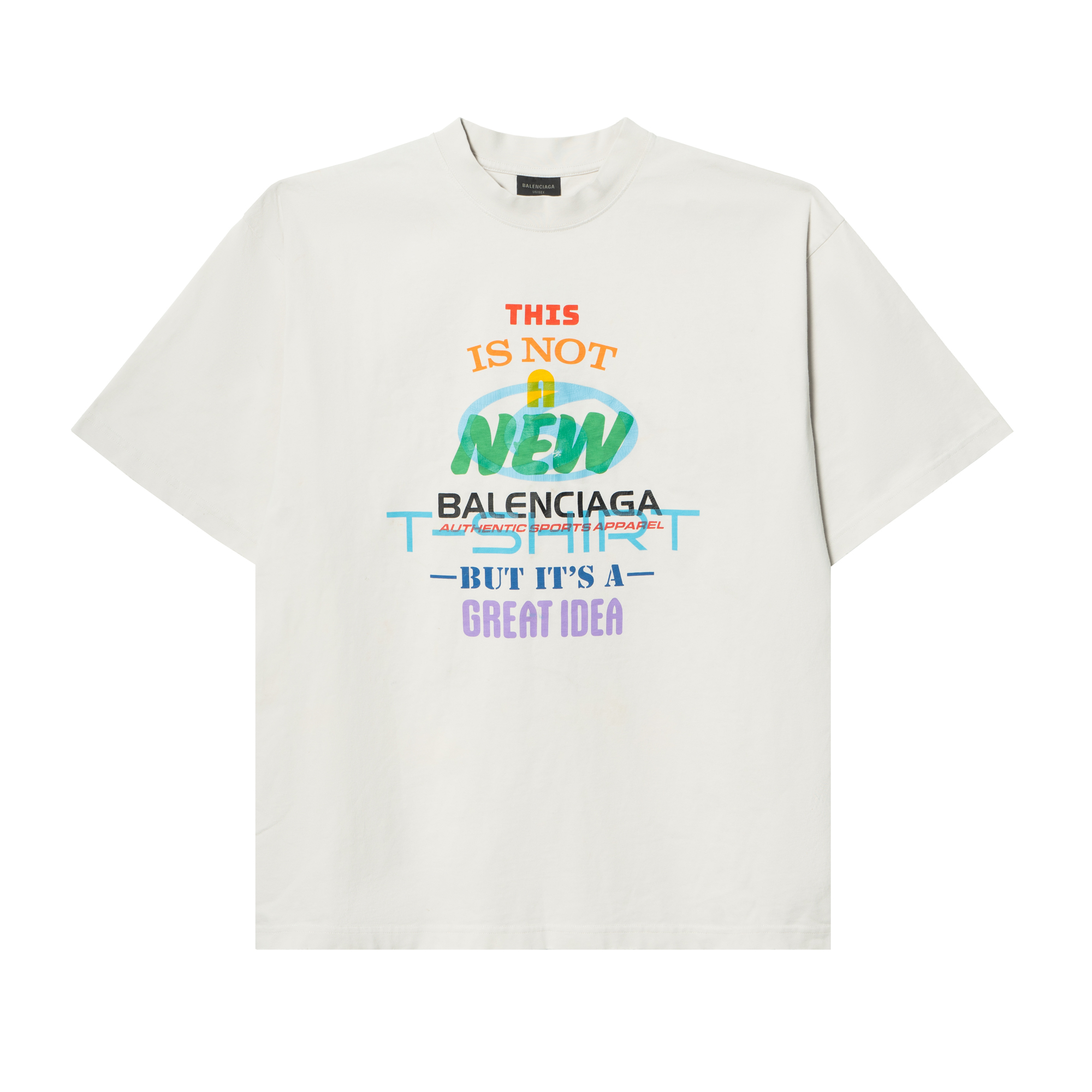 Мужская футболка Balenciaga FW25 (черная)