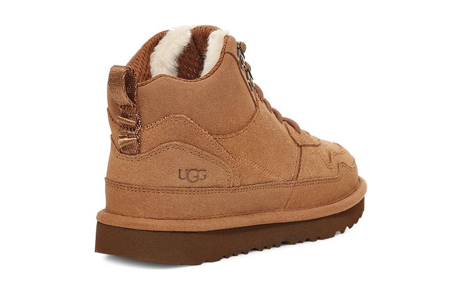 Ботинки UGG (каштановые) — фото 4