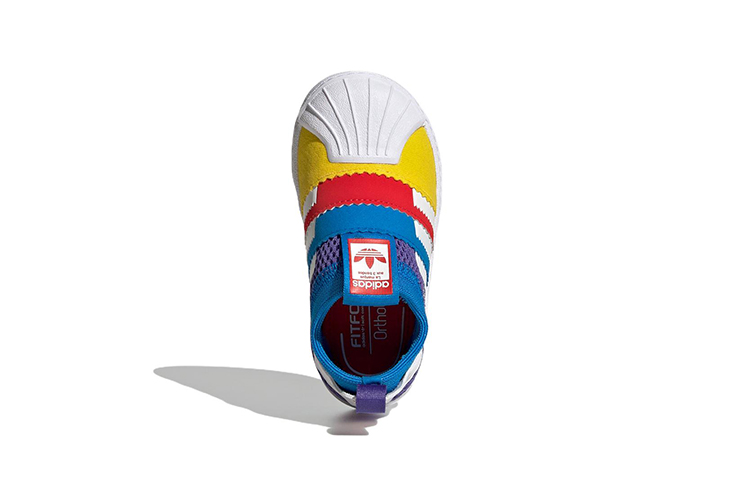 Детские кроссовки adidas originals SUPERSTAR 360 2.0 (разноцветные) — фото 7