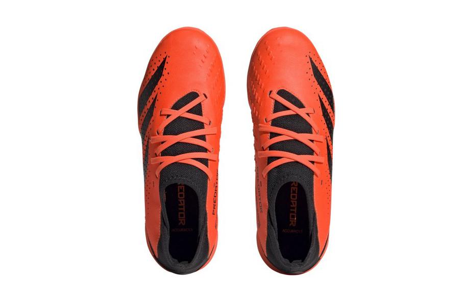 Детские бутсы adidas PREDATOR ACCURACY.3 TF J (оранжево-черные) — Оранжевый / чёрный — фото 6