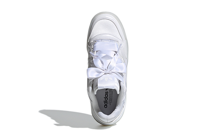 Кеды adidas originals FORUM Satin Low J (белые) — фото 7