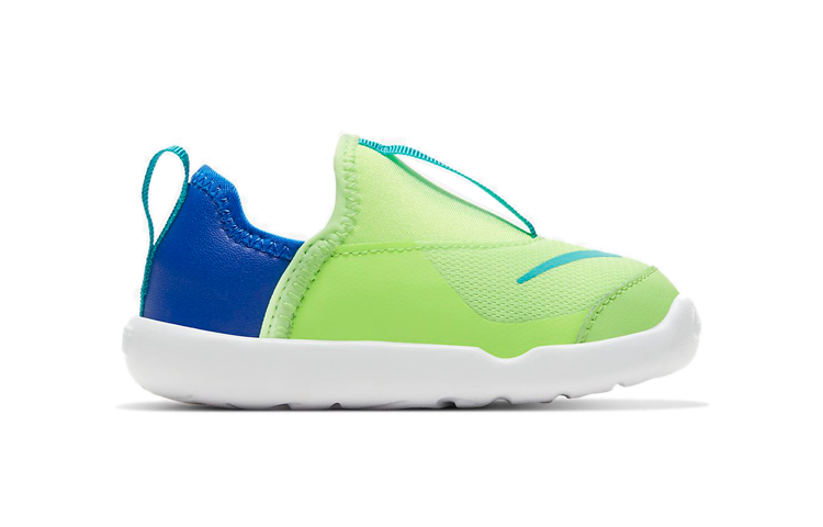 Детские кроссовки Nike Lil' Swoosh (зеленые) — фото 3